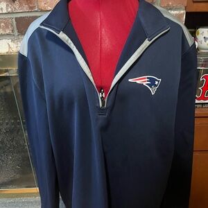 Men’s NFL patriots fleece jacket extra large